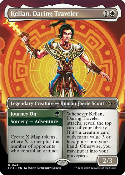Kellan Daring Traveler Borderless (LCI, Near Mint,)