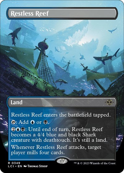 Restless Reef Borderless (LCI, Near Mint,)