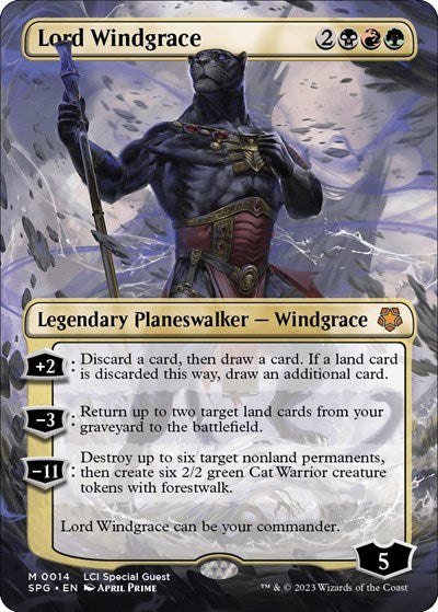Lord Windgrace Borderless (SPG, Near Mint,)