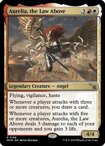 Aurelia the Law Above (MKM, Near Mint,)