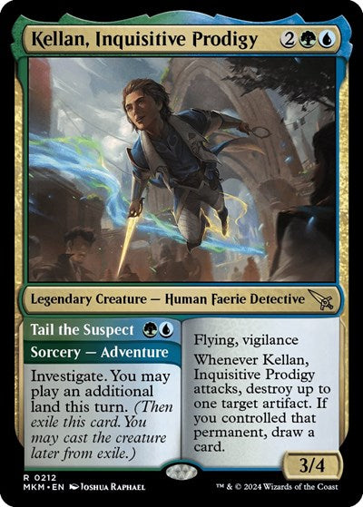 Kellan Inquisitive Prodigy (MKM, Near Mint,)