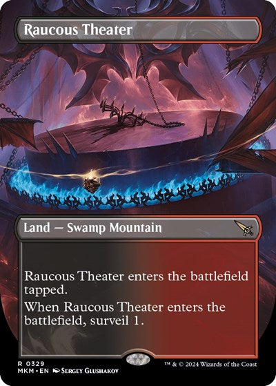 Raucous Theater Borderless (MKM, Near Mint,)