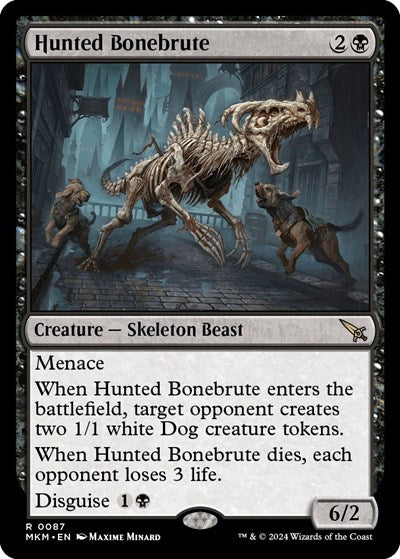 Hunted Bonebrute (MKM, Near Mint,)