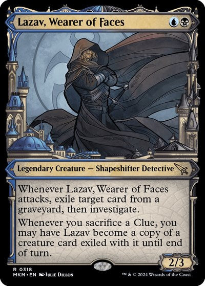 Lazav Wearer of Faces Showcase 0318 (MKM, Near Mint, Foil)