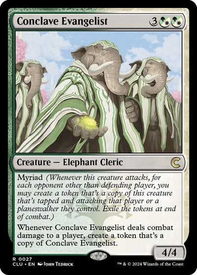 Conclave Evangelist (CLU, Near Mint,)