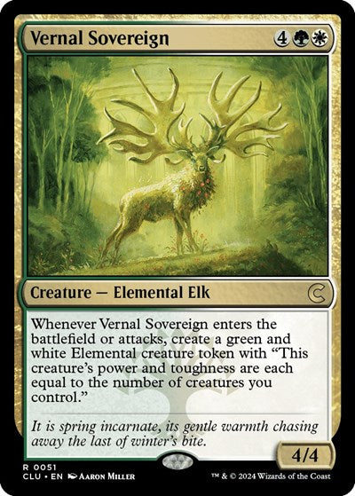 Vernal Sovereign (CLU, Near Mint,)