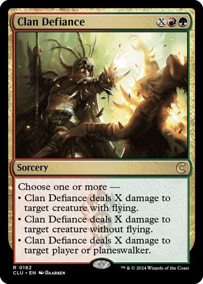 Clan Defiance (CLU, Near Mint,)