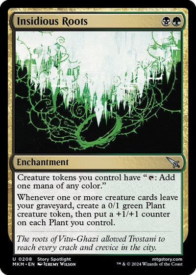Insidious Roots (MKM, Near Mint,)