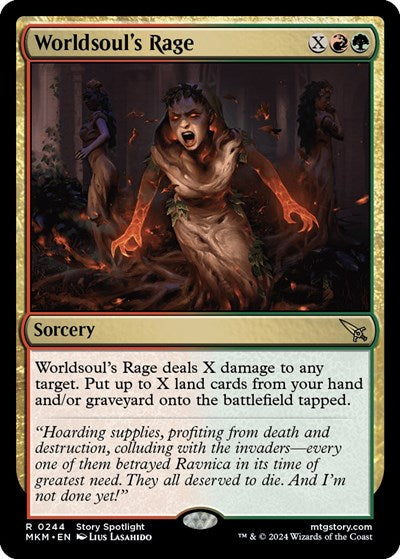 Worldsouls Rage (MKM, Near Mint,)