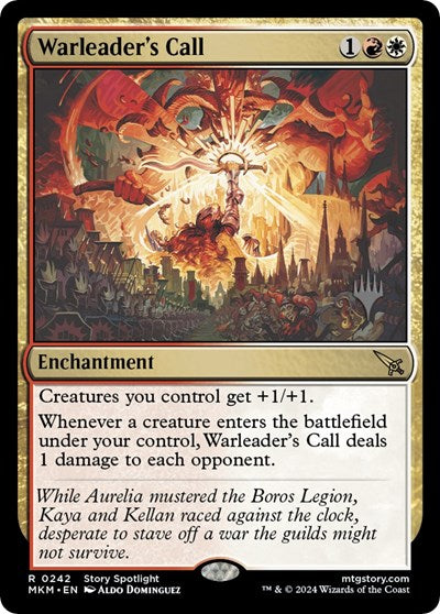 Warleader's Call (PPMKM, Near Mint, Foil)