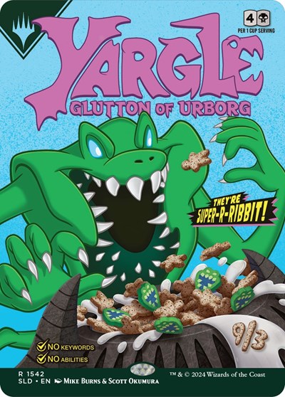 Yargle, Glutton of Urborg (SLD, Near Mint,)