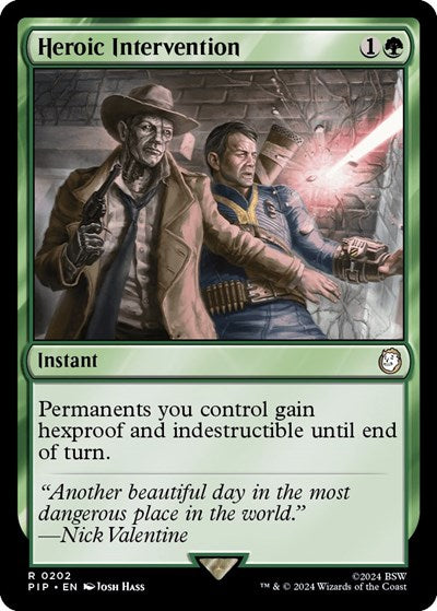Heroic Intervention (PIP, Near Mint,)