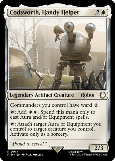 Codsworth Handy Helper (PIP, Near Mint, Foil)