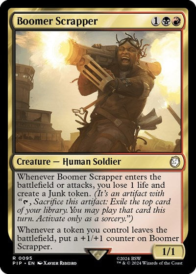 Boomer Scrapper (PIP, Near Mint,)
