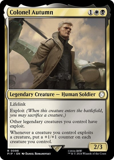 Colonel Autumn (PIP, Near Mint,)