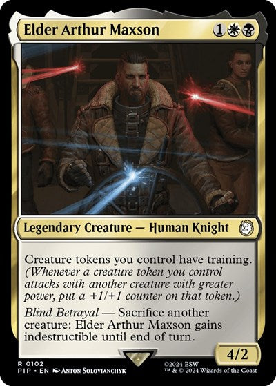 Elder Arthur Maxson (PIP, Near Mint,)