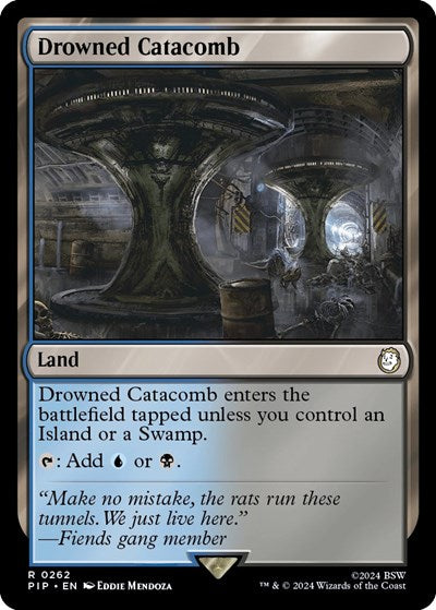 Drowned Catacomb (PIP, Near Mint,)