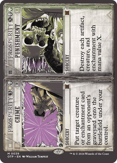 Crime Punishment (OTP, Near Mint,)
