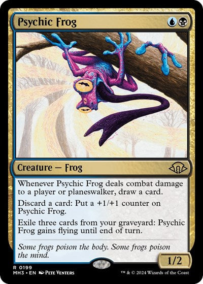 Psychic Frog (MH3, Near Mint,)