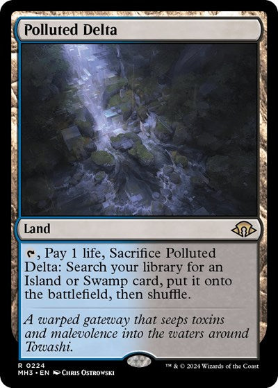 Polluted Delta (MH3, Near Mint,)