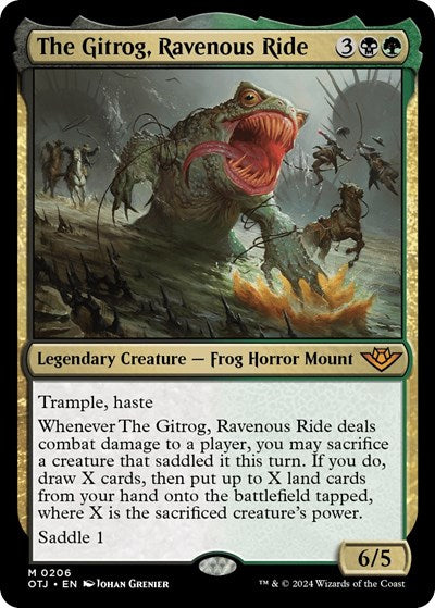 The Gitrog Ravenous Ride (OTJ, Near Mint,)