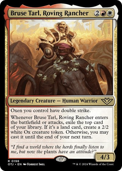 Bruse Tarl, Roving Rancher (OTJ, Near Mint,)