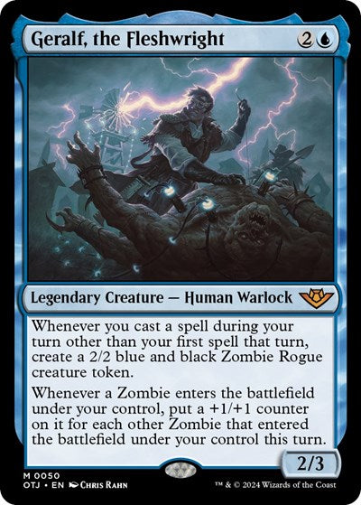 Geralf the Fleshwright (OTJ, Near Mint,)