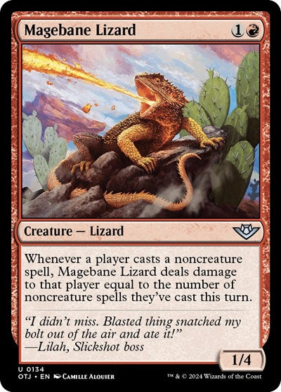 Magebane Lizard (OTJ, Near Mint,)