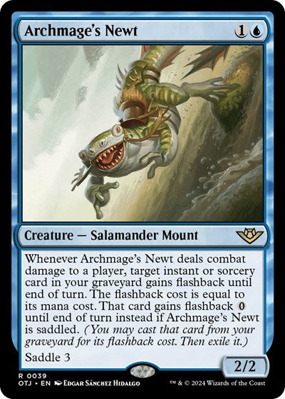 Archmage's Newt (OTJ, Near Mint,)