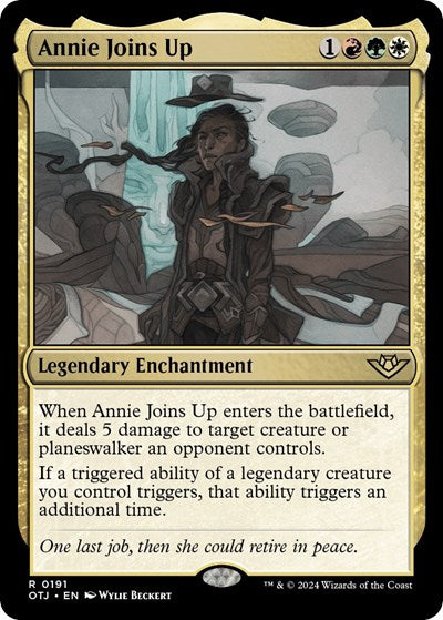 Annie Joins Up (OTJ, Near Mint, Foil)