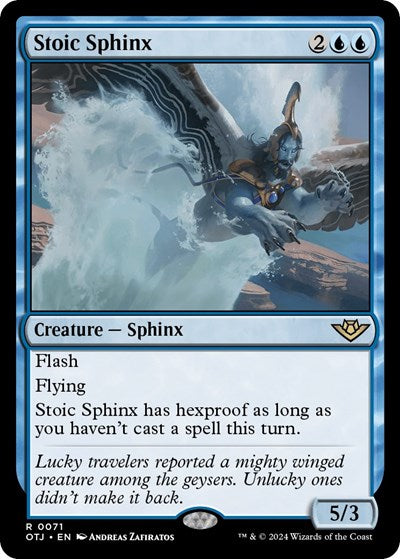 Stoic Sphinx (OTJ, Near Mint,)