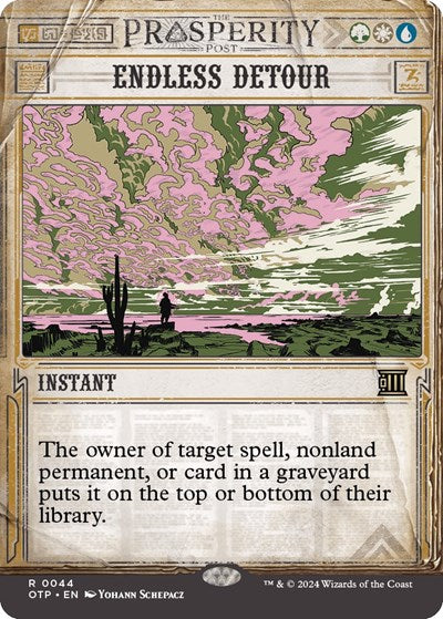 Endless Detour (OTP, Near Mint,)