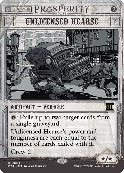 Unlicensed Hearse (OTP, Near Mint, Foil)