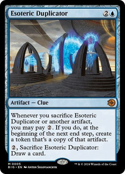 Esoteric Duplicator (BIG, Near Mint,)