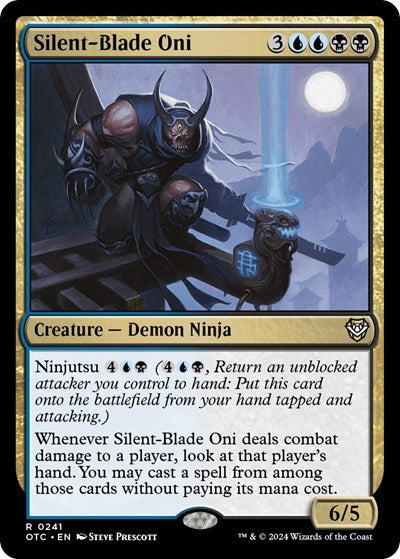 Silent Blade Oni (OTC, Near Mint,)