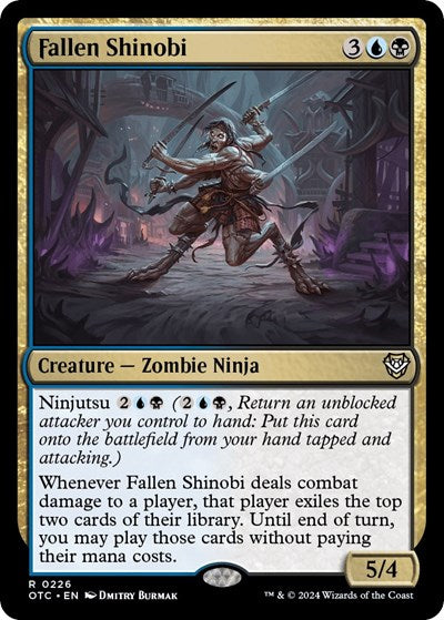 Fallen Shinobi (OTC, Near Mint,)