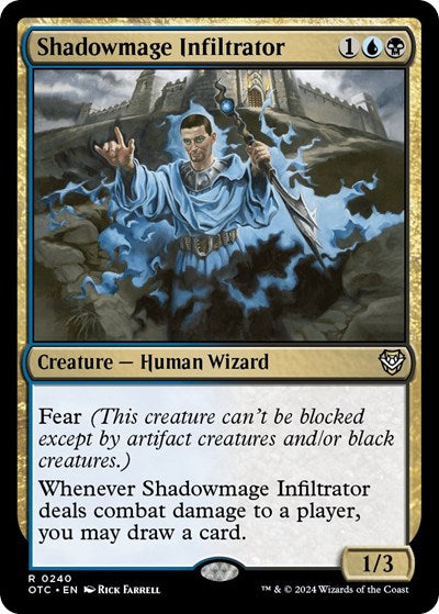 Shadowmage Infiltrator (OTC, Near Mint,)