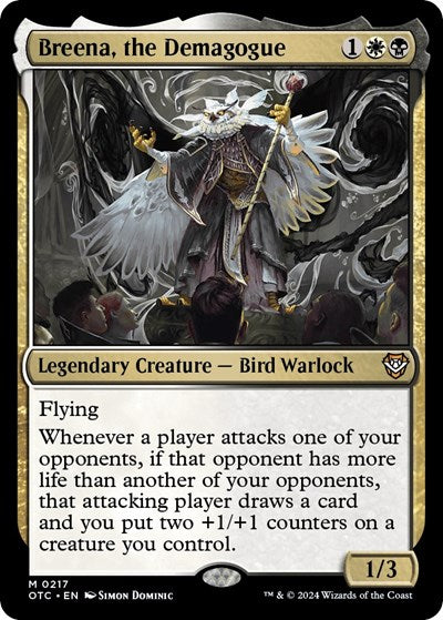 Breena the Demagogue (OTC, Near Mint,)