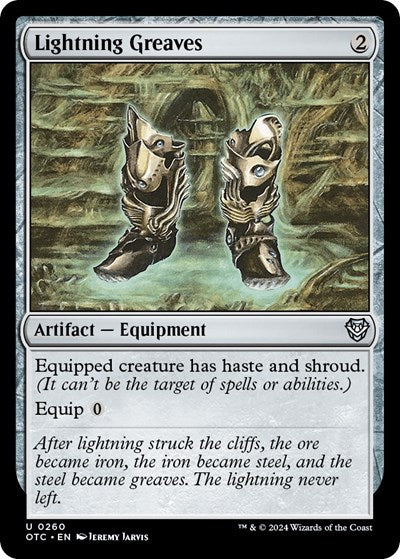 Lightning Greaves (OTC, Near Mint,)