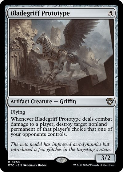Bladegriff Prototype (OTC, Near Mint,)