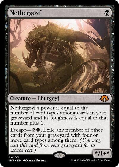 Nethergoyf (MH3, Near Mint,)