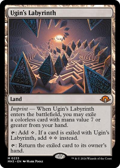 Ugin's Labyrinth (MH3, Near Mint,)