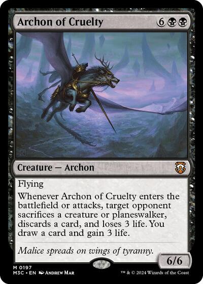 Archon of Cruelty (M3C, Near Mint,)