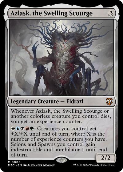 Azlask the Swelling Scourge (M3C, Near Mint, Foil)