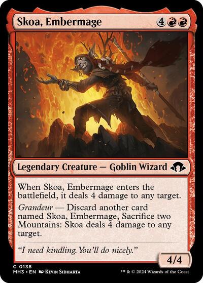 Skoa, Embermage (MH3, Near Mint,)