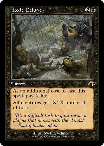 Toxic Deluge Retro Frame (MH3, Near Mint, Foil)