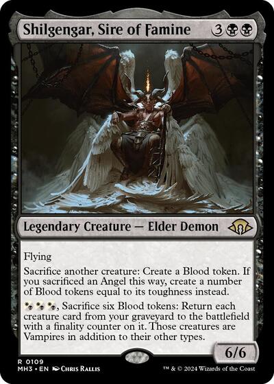 Shilgengar, Sire of Famine (MH3, Near Mint,)