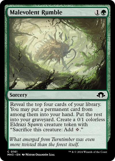 Malevolent Rumble (MH3, Near Mint, Foil)