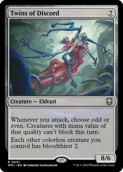 Twins of Discord (M3C, Near Mint,)