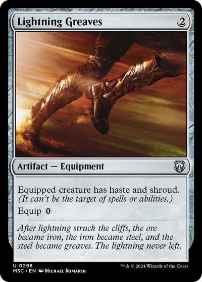 Lightning Greaves (M3C, Near Mint,)